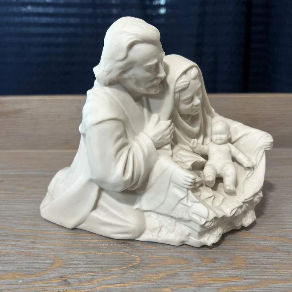 VTG 1981 Christmas Nativity (Joseph,Mary,Jesus)‎ Decor